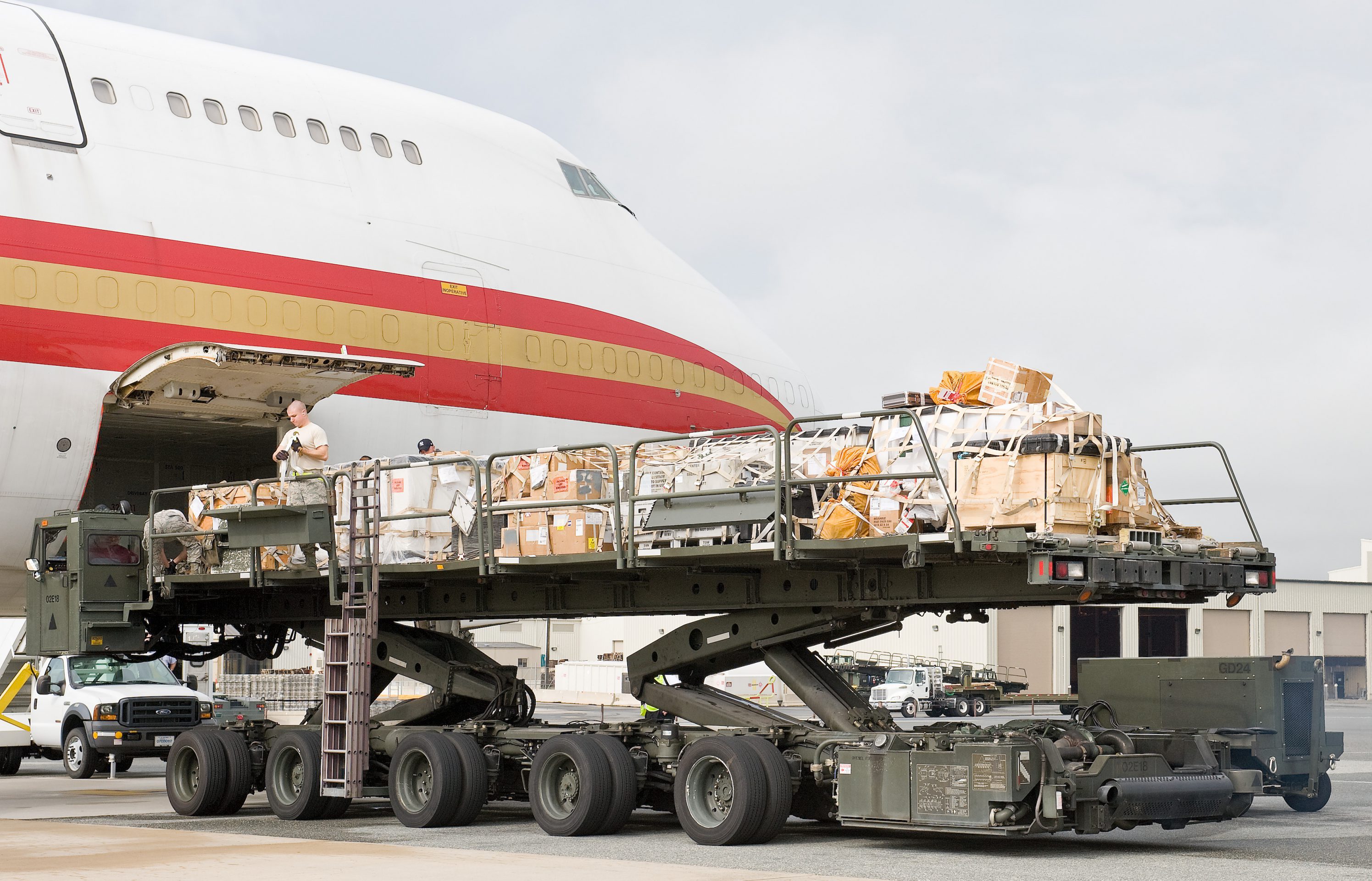 AIR</br>Unique Security Company offers international air freight services from all worldwide destinations for all your export and import needs